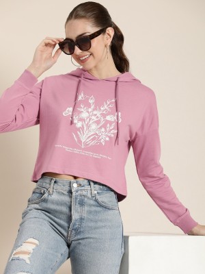 HERE&NOW Full Sleeve Printed Women Sweatshirt