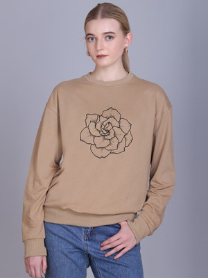 OBAAN Full Sleeve Printed Women Sweatshirt