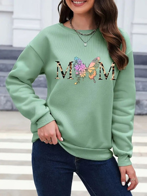 FLECT Full Sleeve Printed Women Sweatshirt