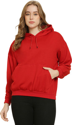 universal traderss Full Sleeve Solid Women Sweatshirt