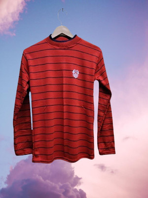TIKI TEES FAB Full Sleeve Striped Men Sweatshirt