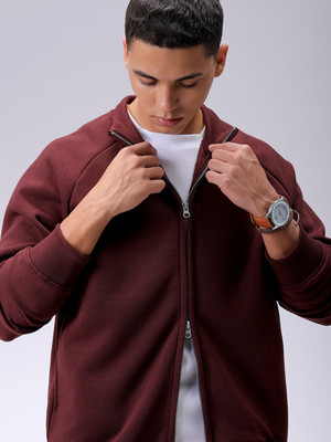 The Indian Garage Co. Full Sleeve Solid Men Sweatshirt