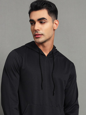 SimpleSolution Full Sleeve Solid Men Sweatshirt