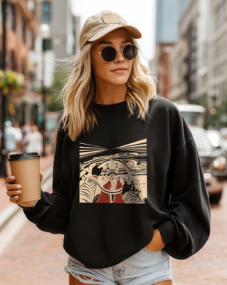 AUSK Full Sleeve Printed Women Sweatshirt