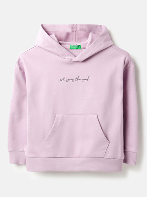 United Colors of Benetton Full Sleeve Floral Print Baby Girls Sweatshirt