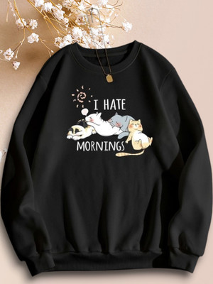 NEMOENTERPRISE Full Sleeve Printed Women Sweatshirt