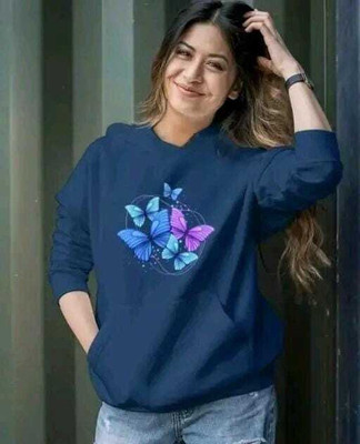 Panda Bear Full Sleeve Graphic Print Women Sweatshirt