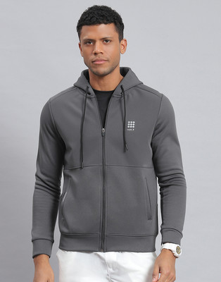 Rock.it Full Sleeve Solid Men Sweatshirt