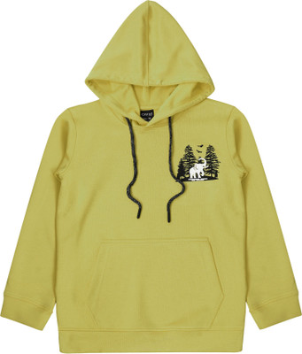 CAVIO Full Sleeve Solid Boys Sweatshirt