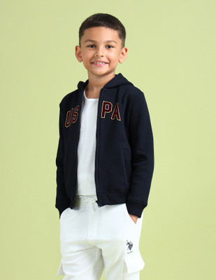 U.S. POLO ASSN. Full Sleeve Graphic Print Boys Sweatshirt
