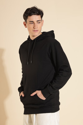 Moovio Full Sleeve Solid Men Sweatshirt