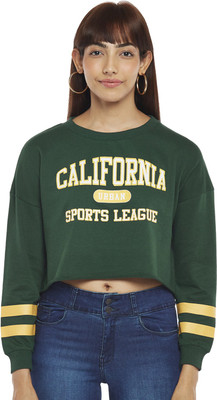 PEOPLE Full Sleeve Printed Women Sweatshirt