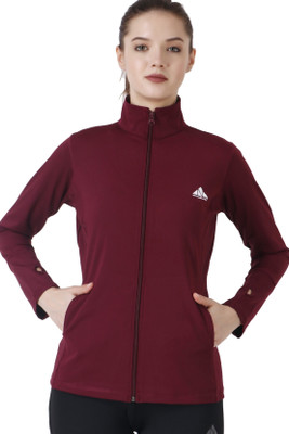 NCOURAGE Full Sleeve Solid Women Sweatshirt