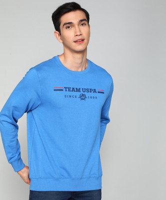 U.S. POLO ASSN. Full Sleeve Printed Men Sweatshirt