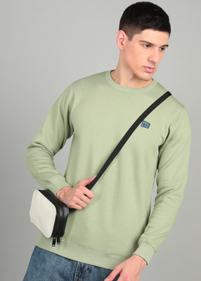 KILLER Full Sleeve Solid Men Sweatshirt