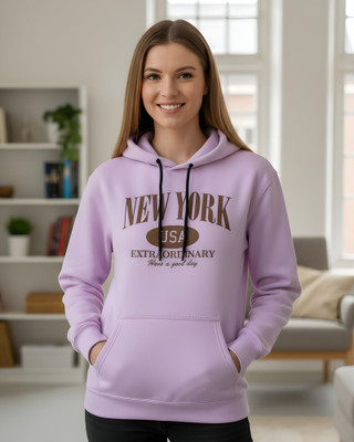flyind Full Sleeve Printed Women Sweatshirt