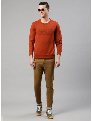 M Frost Full Sleeve Printed Men Sweatshirt
