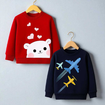 DODODEEKIDS COLLECTION Full Sleeve Printed Baby Boys & Baby Girls Sweatshirt