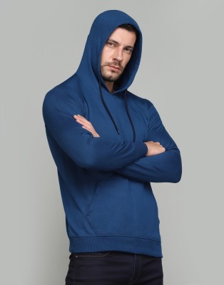 Billion Full Sleeve Solid Men Royal Sweatshirt