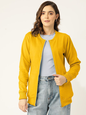 BRINNS Full Sleeve Solid Women Sweatshirt