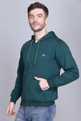 Zeffit Full Sleeve Solid Men Sweatshirt