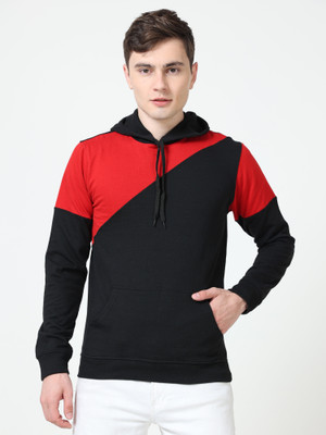Fleximaa Full Sleeve Color Block Men Sweatshirt