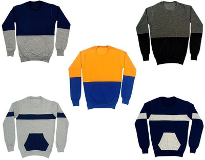 AE Trends Full Sleeve Graphic Print Boys Sweatshirt