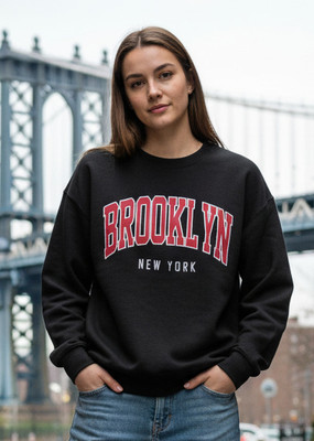 beauty maker Full Sleeve Graphic Print Women Sweatshirt