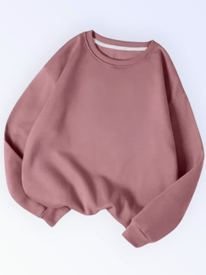 DRAXSTARS Full Sleeve Solid Women Sweatshirt