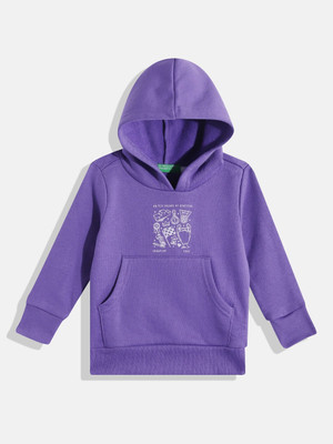 United Colors of Benetton Full Sleeve Printed Boys Sweatshirt