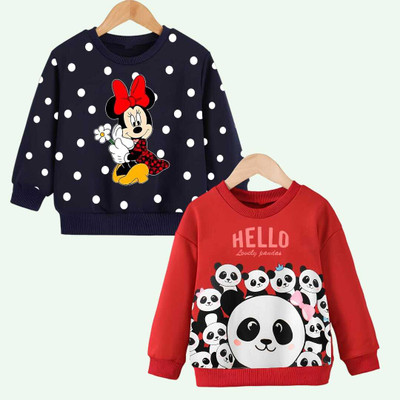 Show In Style Full Sleeve Printed Baby Boys & Baby Girls Sweatshirt