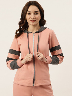 BRINNS Full Sleeve Color Block Women Sweatshirt
