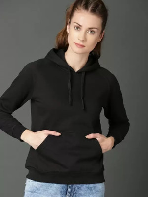Bokaro Full Sleeve Solid Women Sweatshirt
