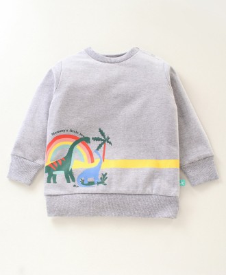 JusCubs Full Sleeve Graphic Print Baby Boys Sweatshirt