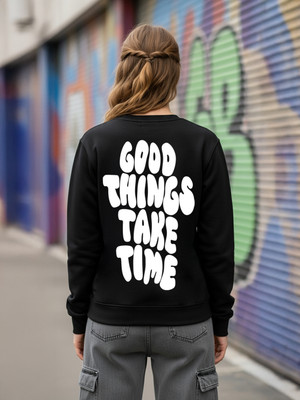Benny Brooks Full Sleeve Printed Women Sweatshirt