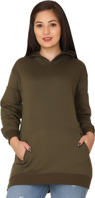 HouseOfCommon Full Sleeve Self Design Women Sweatshirt