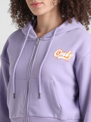 ONLY Full Sleeve Solid Women Sweatshirt