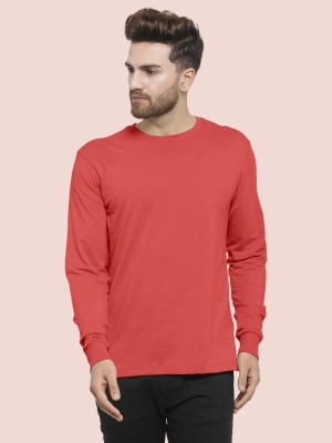 KAJARU Full Sleeve Solid Men Sweatshirt