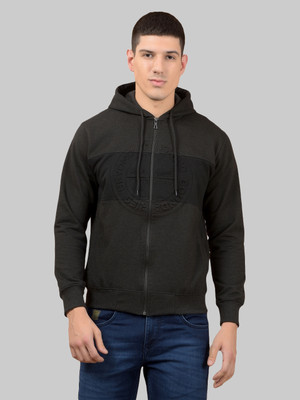 Dollar Full Sleeve Solid Men Sweatshirt