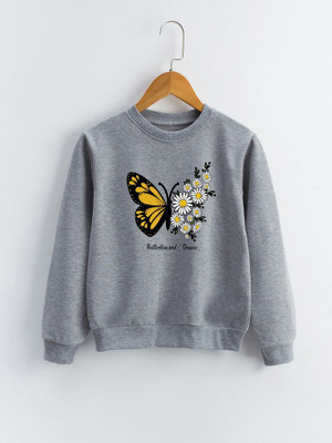 DOODEEKIDS Full Sleeve Printed Boys & Girls Sweatshirt