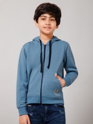 Alan Jones Full Sleeve Solid Boys Sweatshirt