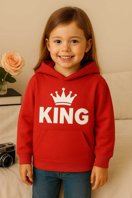 KIDSfabriction Full Sleeve Printed Girls Sweatshirt