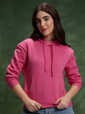 Tokyo Talkies Full Sleeve Solid Women Sweatshirt