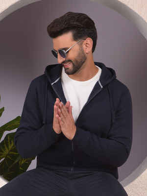 CRIMSOUNE CLUB Full Sleeve Solid Men Sweatshirt