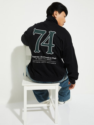 MAX Full Sleeve Printed Men Sweatshirt