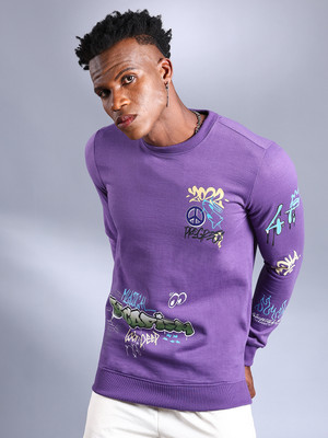 The Indian Garage Co. Full Sleeve Printed Men Sweatshirt