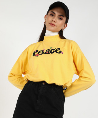 FOREVER 21 Full Sleeve Printed Women Sweatshirt