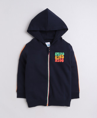 BUMZEE Full Sleeve Solid Boys Sweatshirt