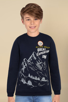 Allen Solly Full Sleeve Graphic Print Boys Sweatshirt