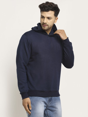 OBAAN Full Sleeve Solid Men Sweatshirt